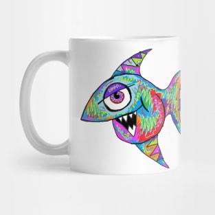 graffiti Fish 1 Mug